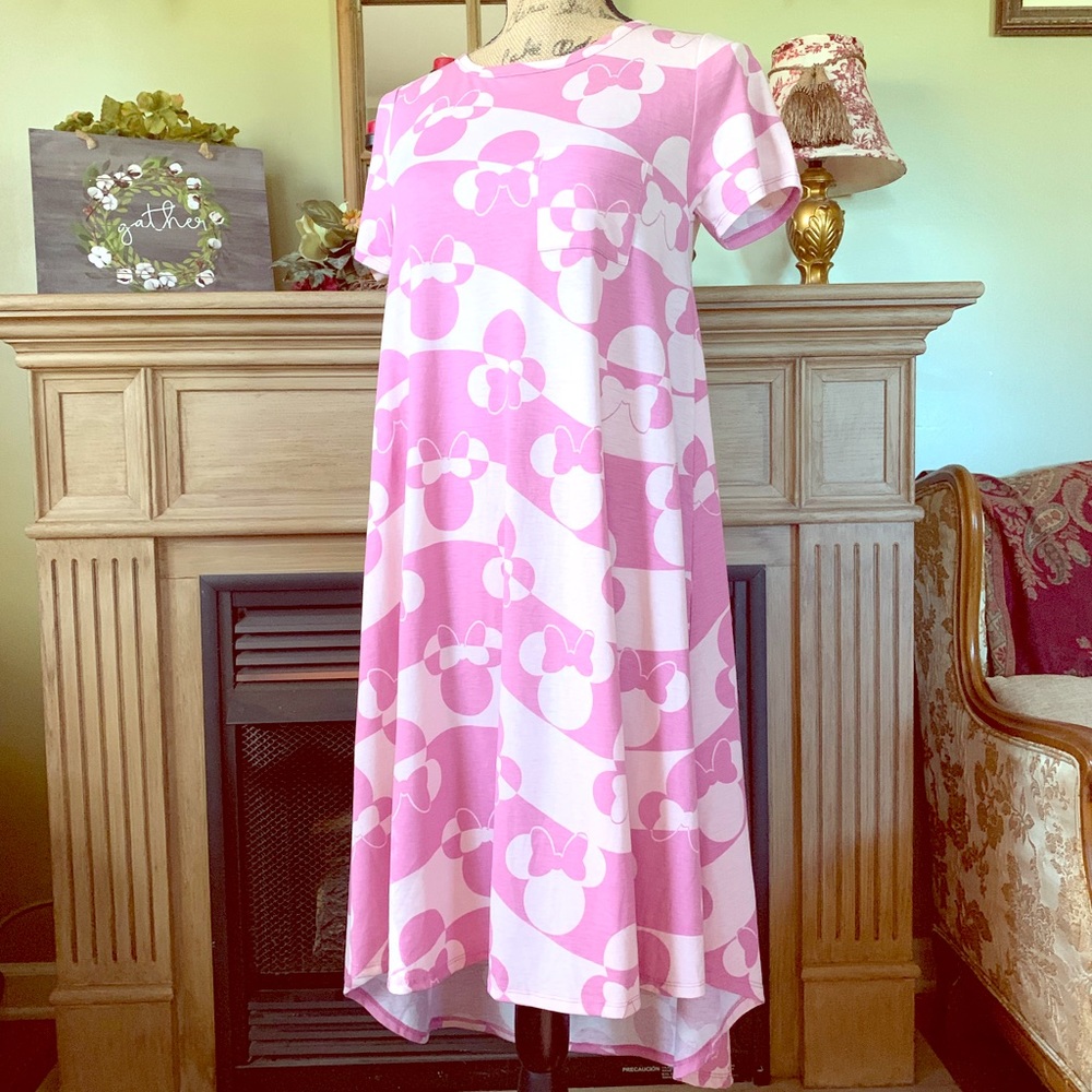 Minnie Mouse high/low T-shirt dress